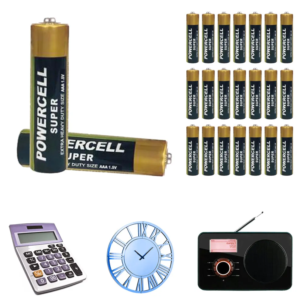 21 PCS Super Extra Heavy Duty AAA Batteries 1.5V Wholesale Triple A Battery Bulk