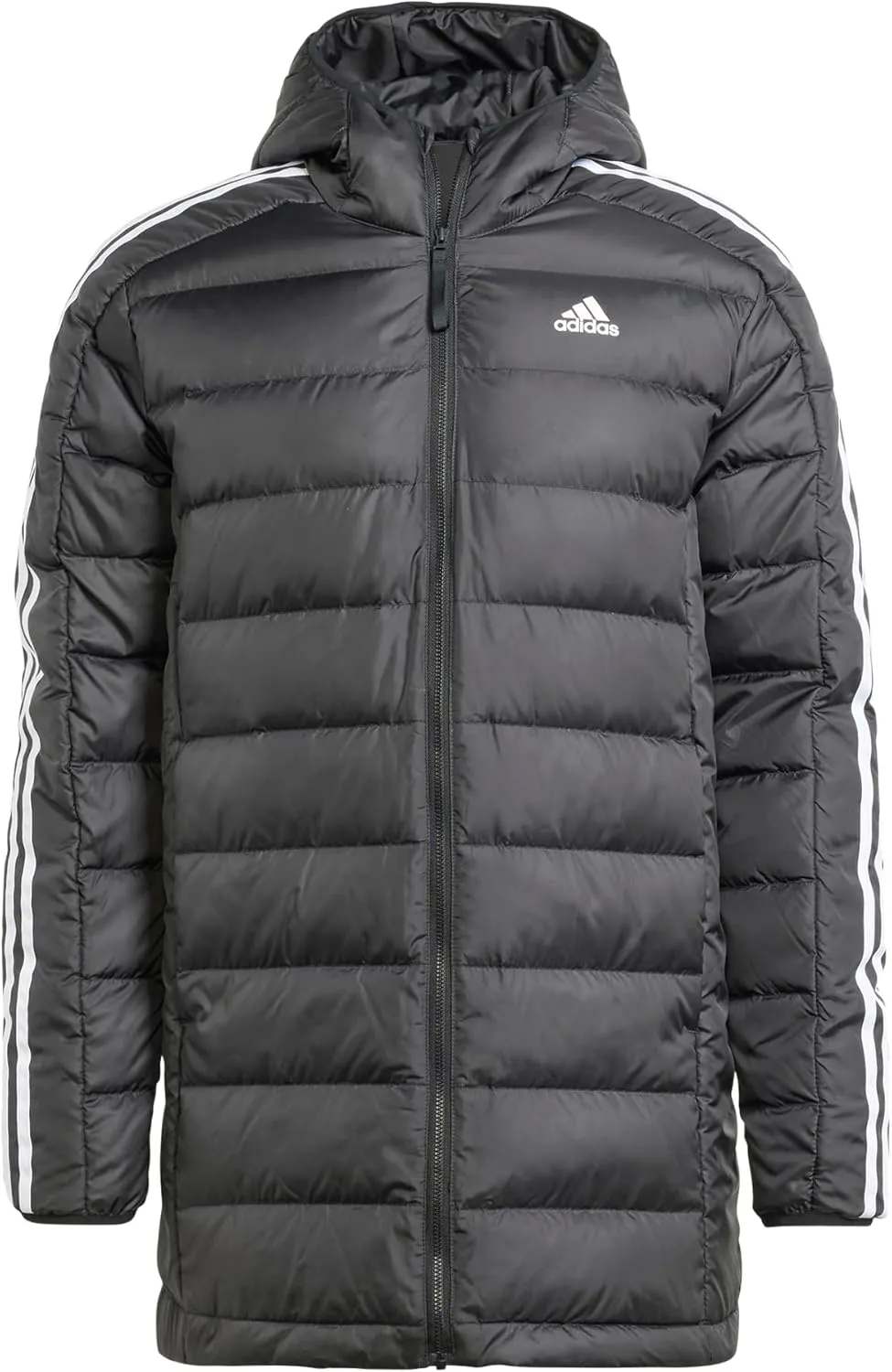 adidas Essentials 3-Stripes Light Down Hooded Parka Men's Down Jacket
