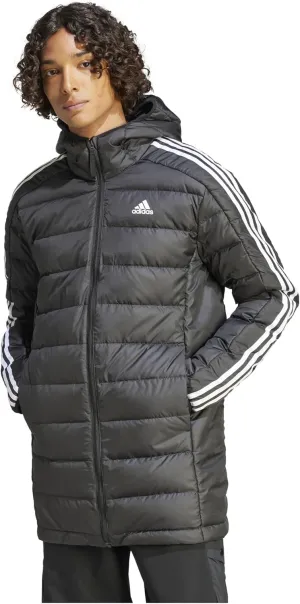 adidas Essentials 3-Stripes Light Down Hooded Parka Men's Down Jacket