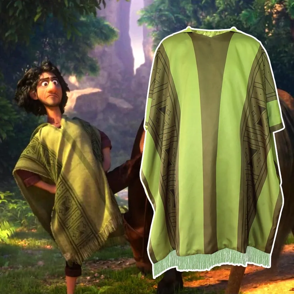 Adult Bruno Cloak Camilo Cloak Encanto Costume Madrigal Cosplay Costume Halloween Cape Outfits