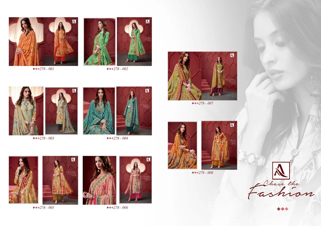 Alok Suit Ikat Stylish Look Attractive And Modern Style Salwar Suits Collection
