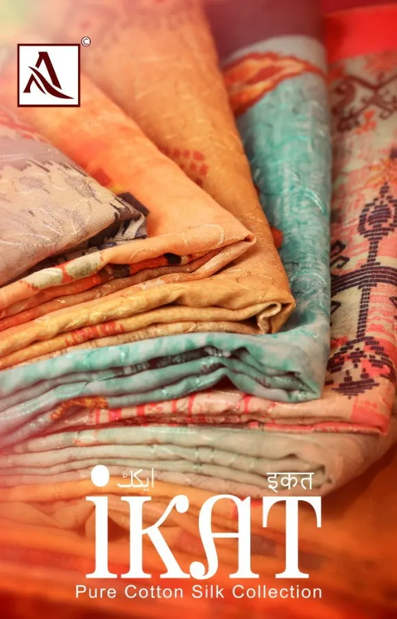 Alok Suit Ikat Stylish Look Attractive And Modern Style Salwar Suits Collection