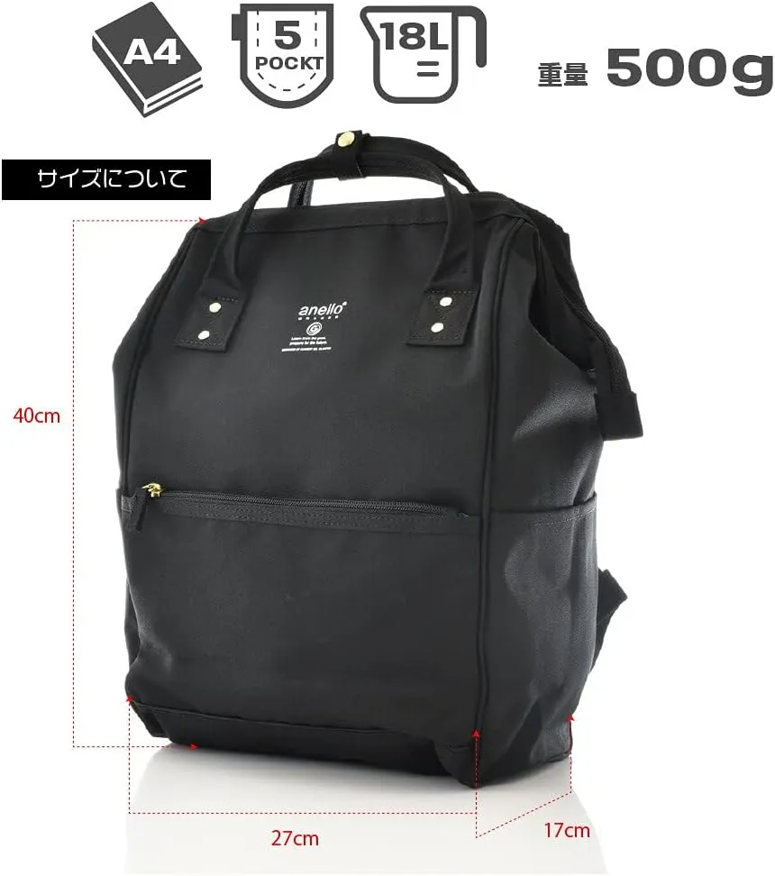 anello GRANDE( ) Women's Base Backpack Regular, Gray (Light Gray), One Size