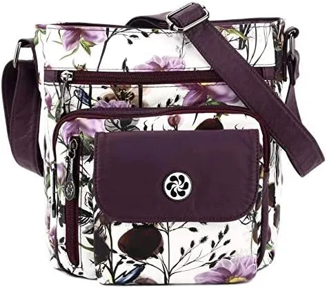 Angel Kiss Crossbody Bags Faux Vegan Leather Shoulder Bags for Women Small Handbag with Adjustable Strap