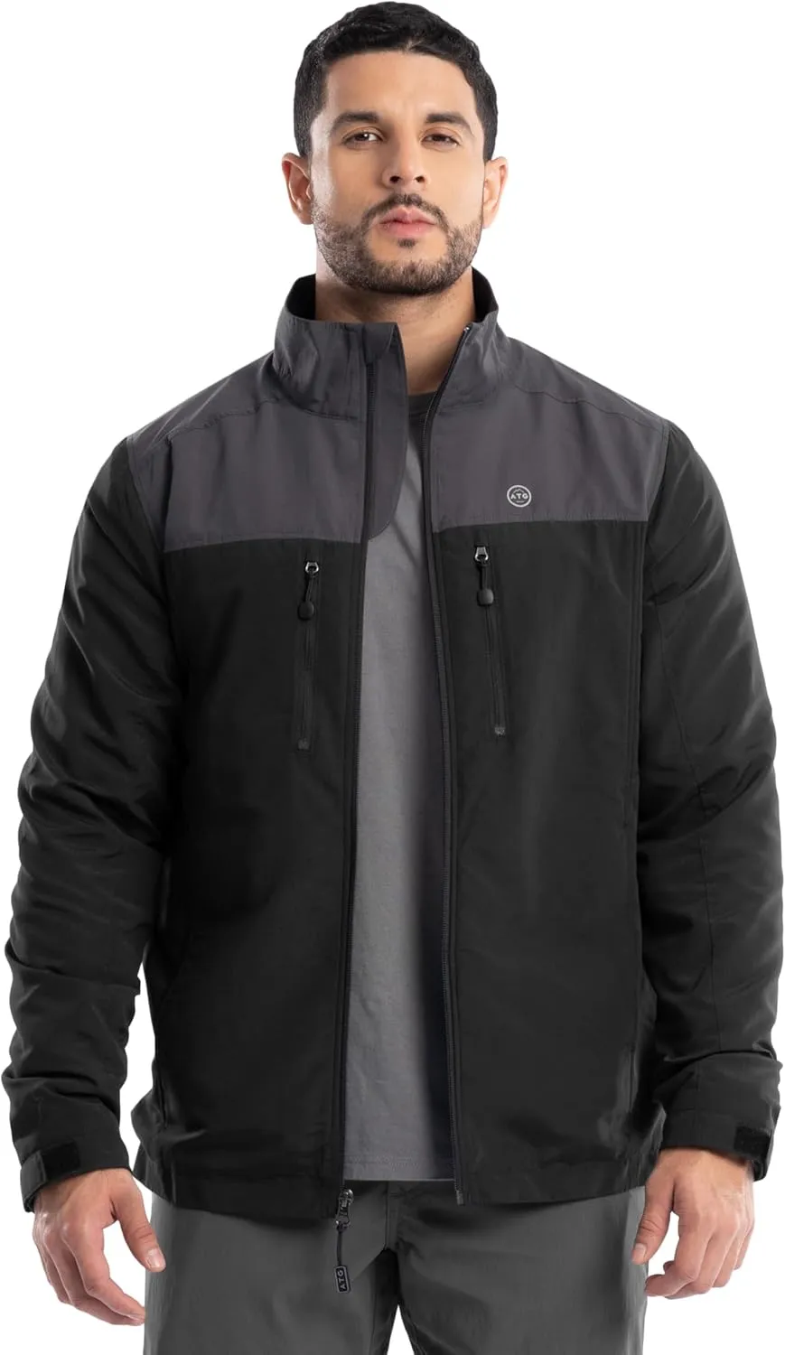 ATG Men's Color Block Performance Full Zip Jacket
