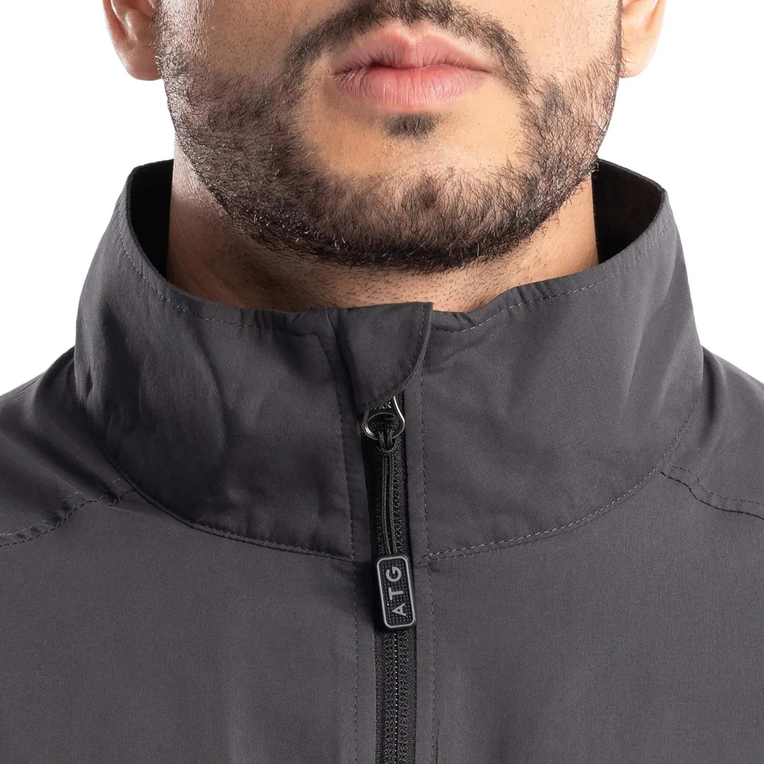 ATG Men's Color Block Performance Full Zip Jacket