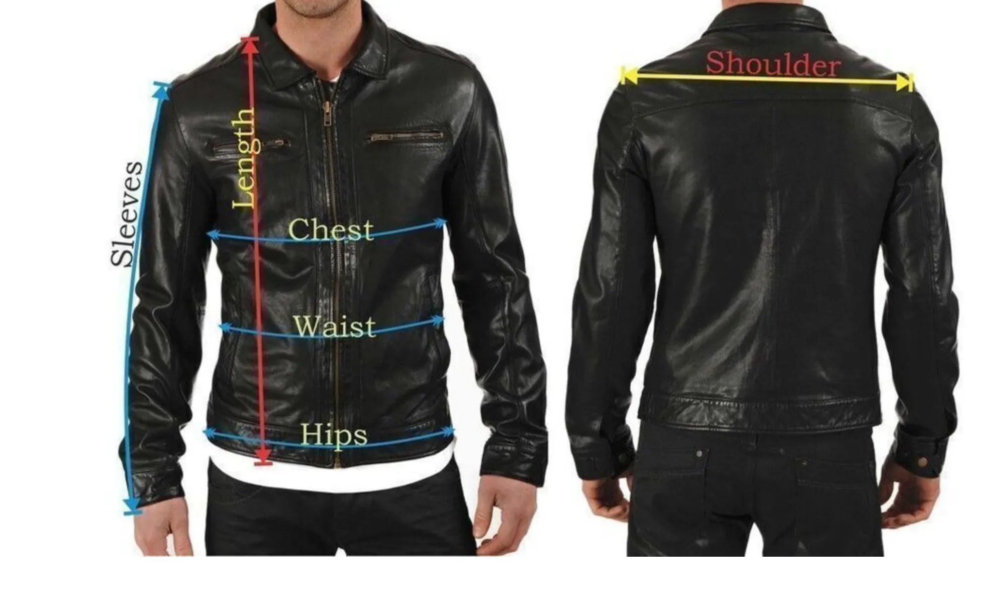 Authentic Men's Brown Leather Vest