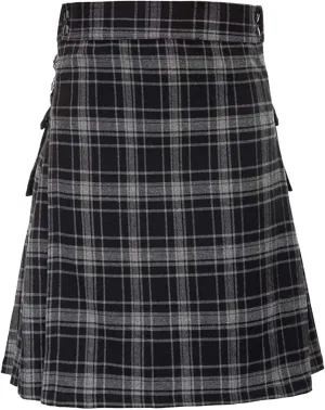 Authentic Scottish Men's Tartan Kilts Pocket Pleated Skirt Highland Light Weight Value Kilt The Scotland Kilt