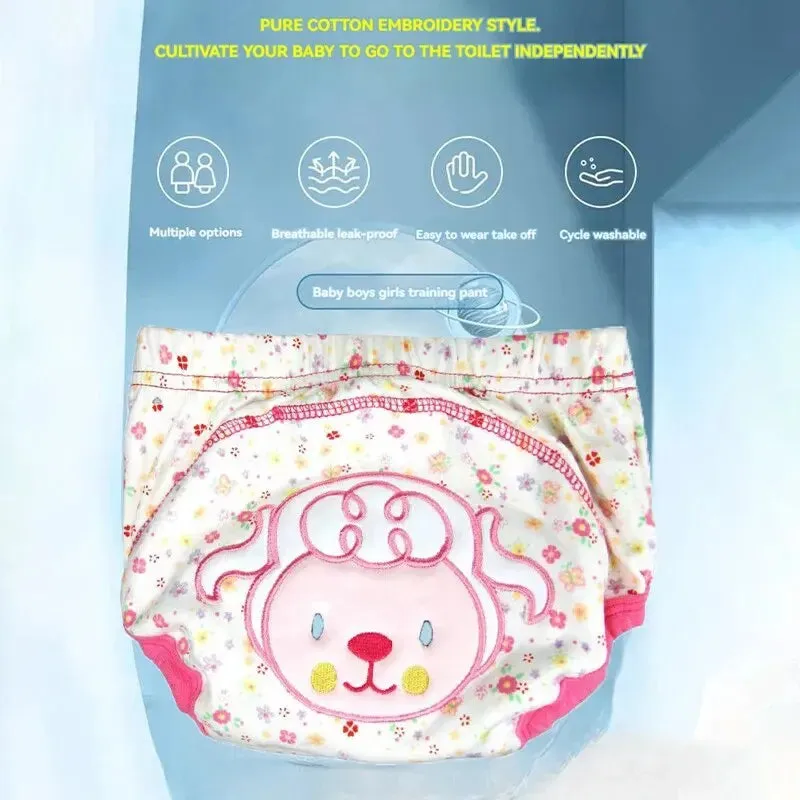 Baby Cotton Learning Pants Diaper Diaper Waterproof Training Pants