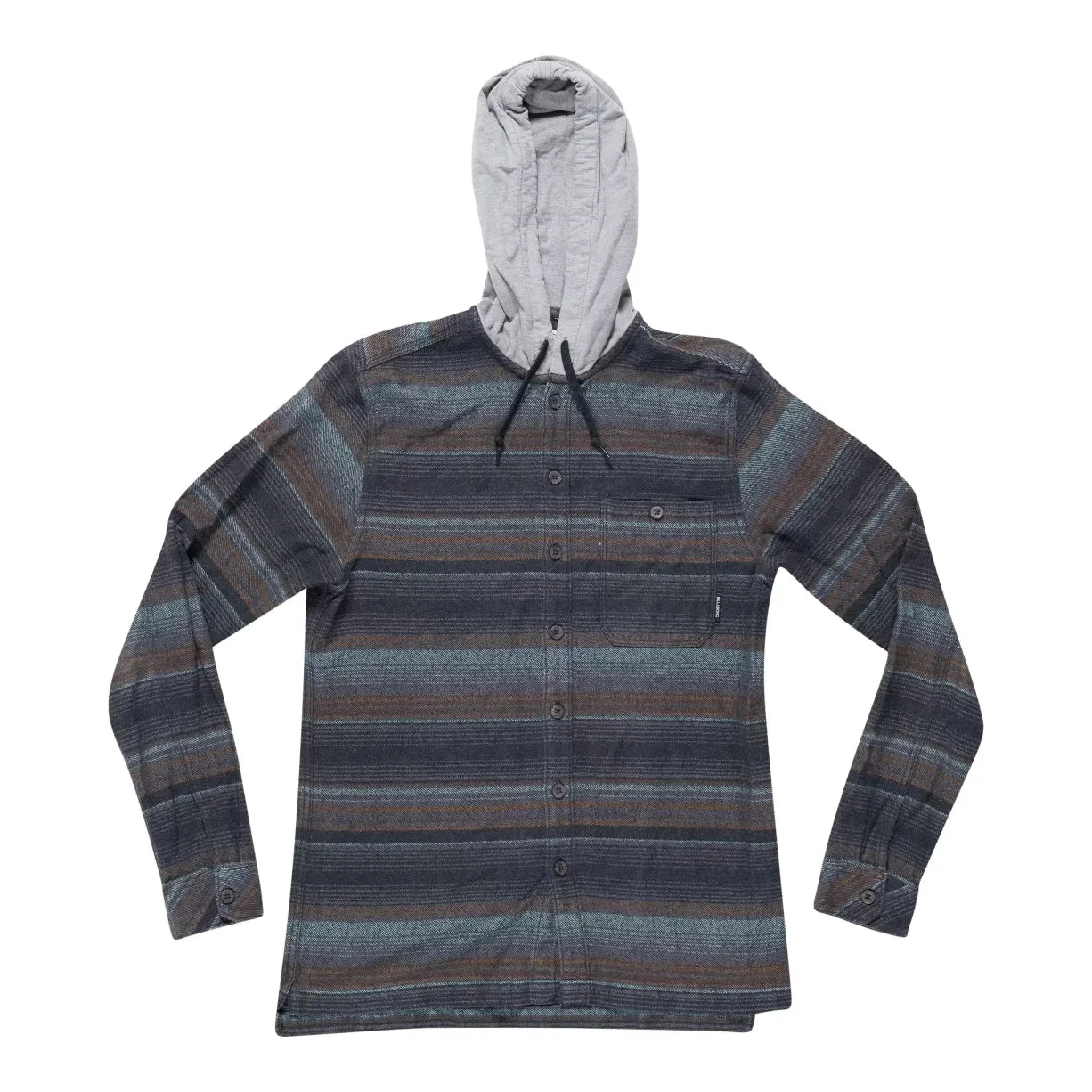Billabong Baja Hooded Long Sleeve Flannel Shirt - Men's