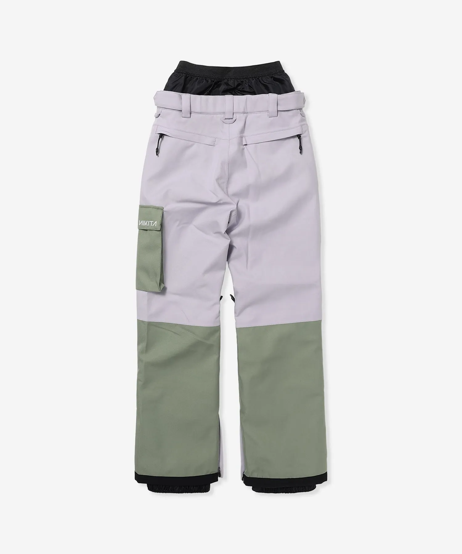 BLOCKING SNOW PANT - PURPLE