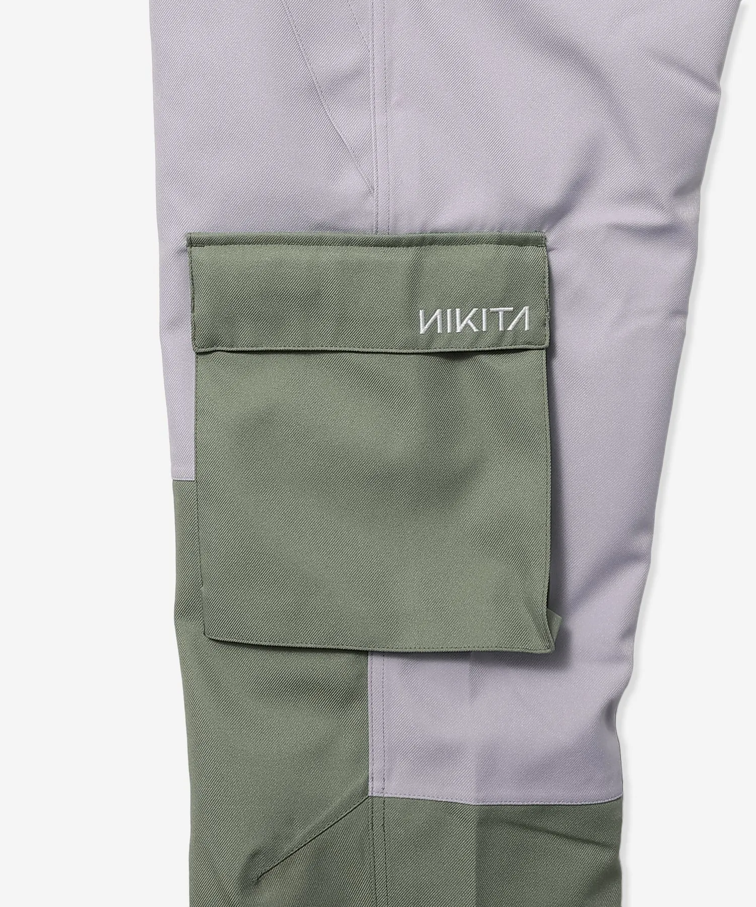 BLOCKING SNOW PANT - PURPLE