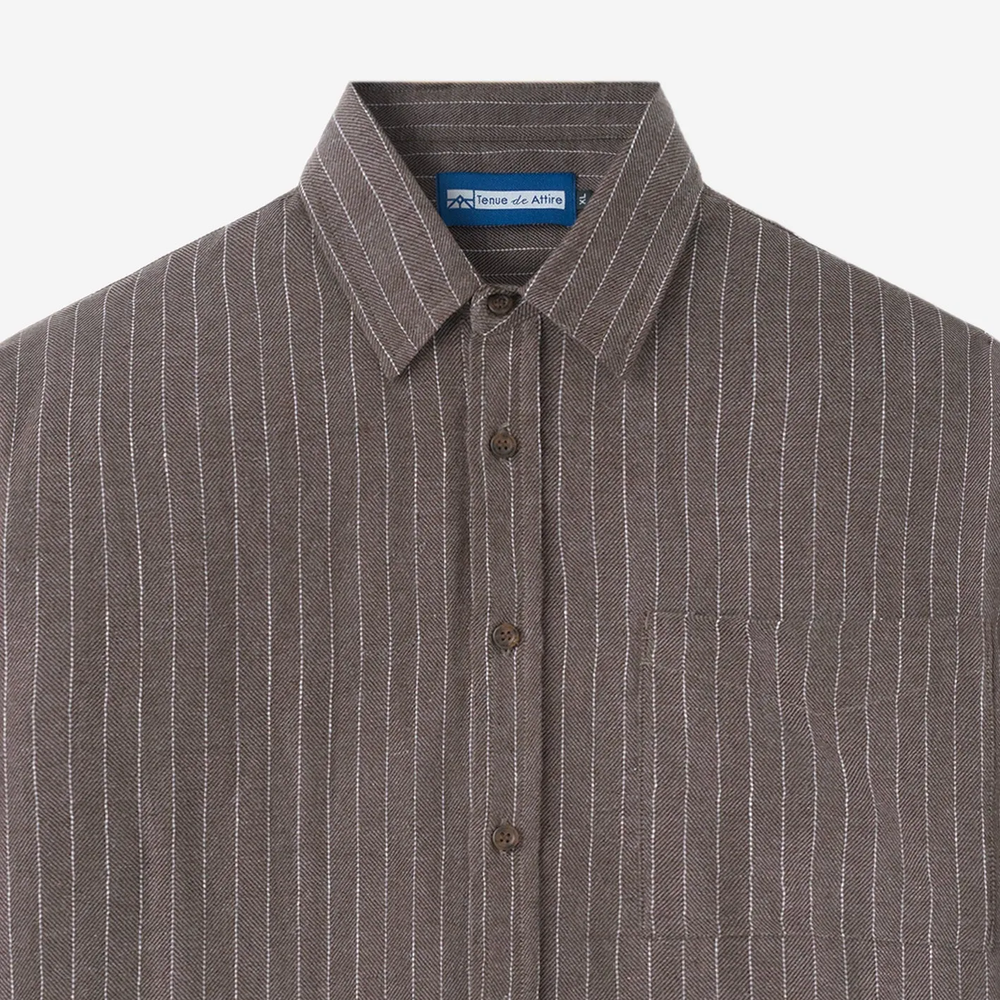 Breakfast Club Long Sleeve Shirt - Grey Stripes