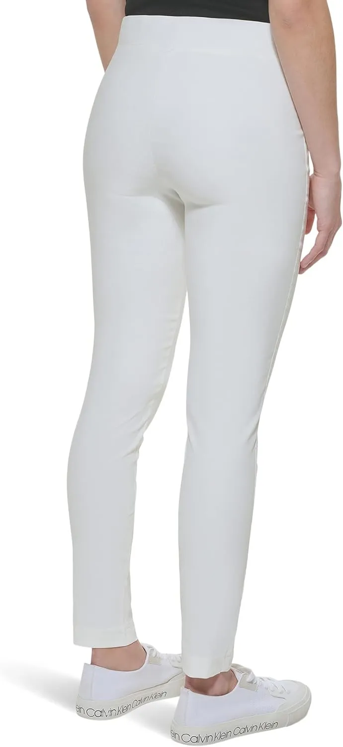 Calvin Klein Women's Everyday Ponte Fitted Pants