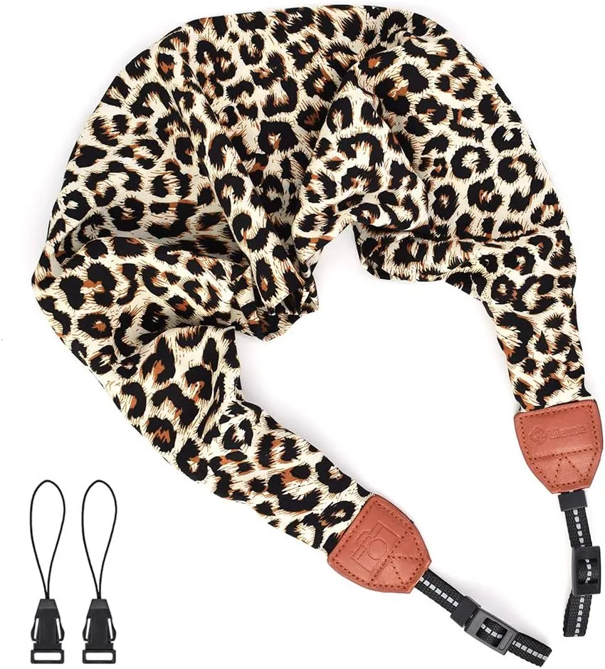 Camera Strap for Photographers - Universal Crossbody Shoulder Neck Strap Scarf Camera Strap for All DSLR