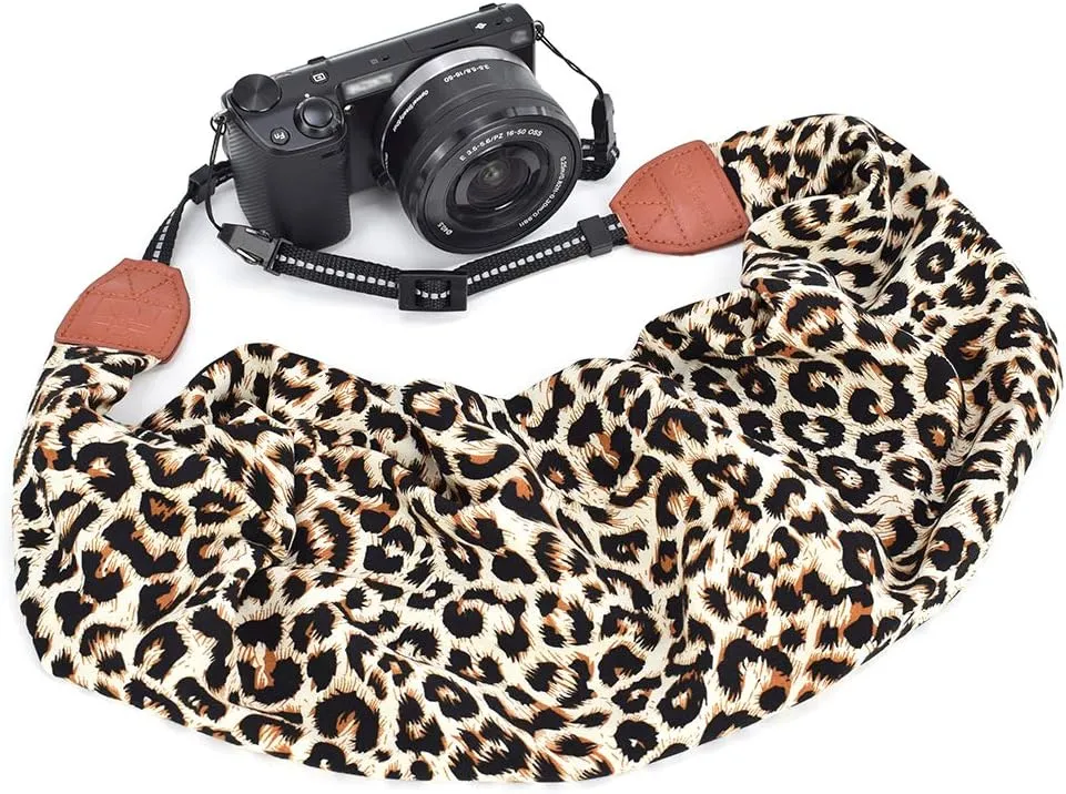 Camera Strap for Photographers - Universal Crossbody Shoulder Neck Strap Scarf Camera Strap for All DSLR