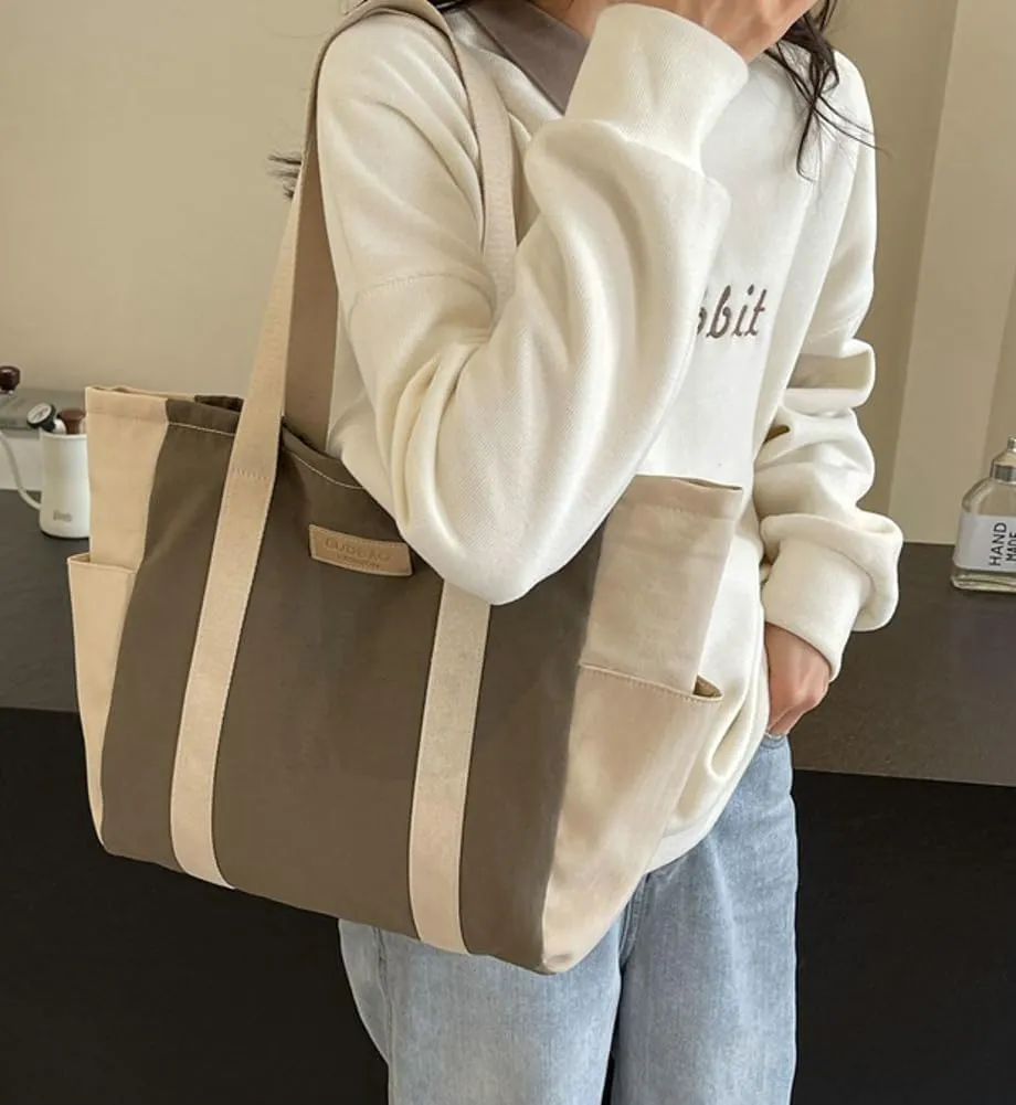 Canvas Hobo Bag for Women Tote Bag Retro Shoulder Bag Slouchy Top Handle Handbag Purse Work Travel