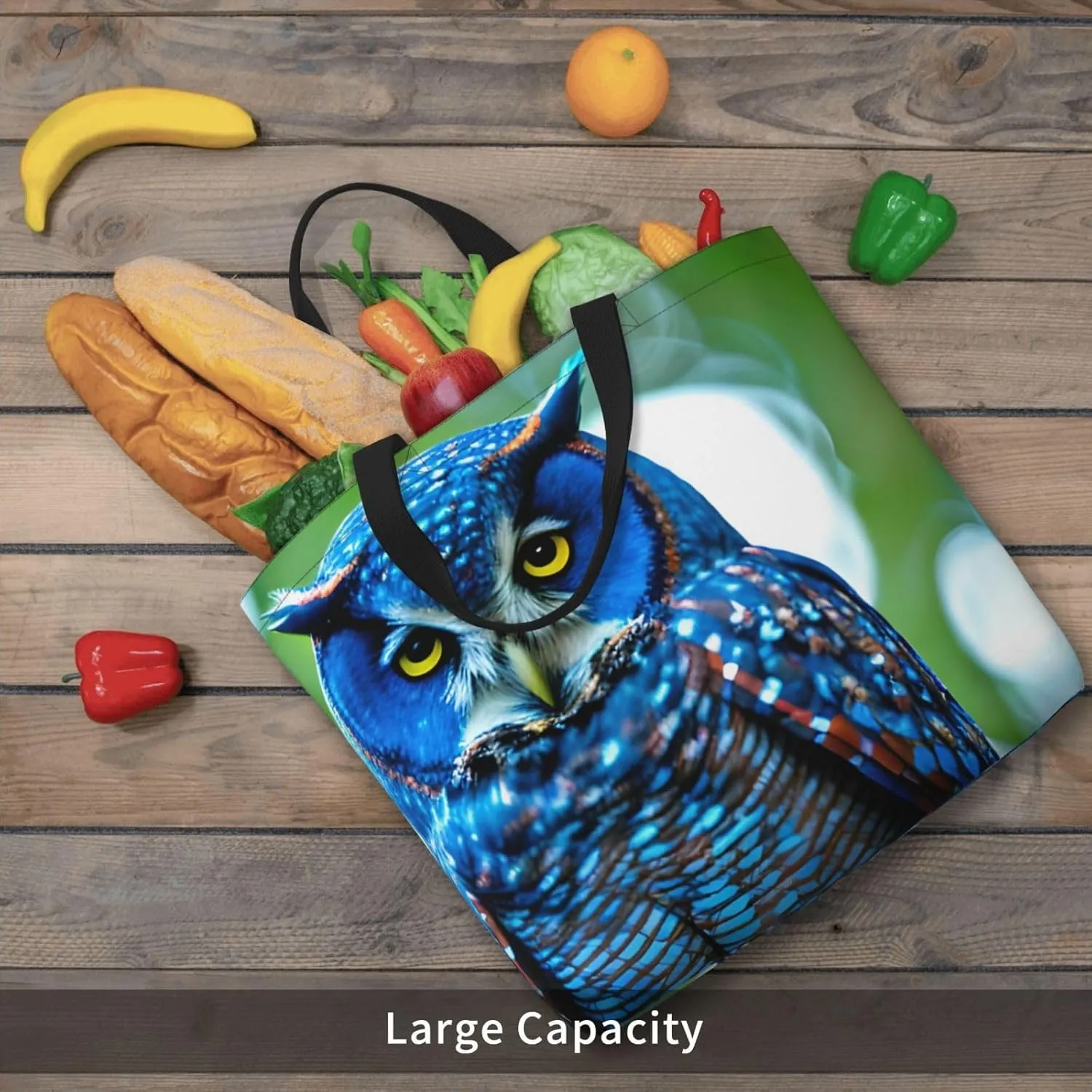 Cartoon Frog Print Tote Bag Casual Shoulder Bag Handbag Reusable Shopping Travel Bag Gifts For Women
