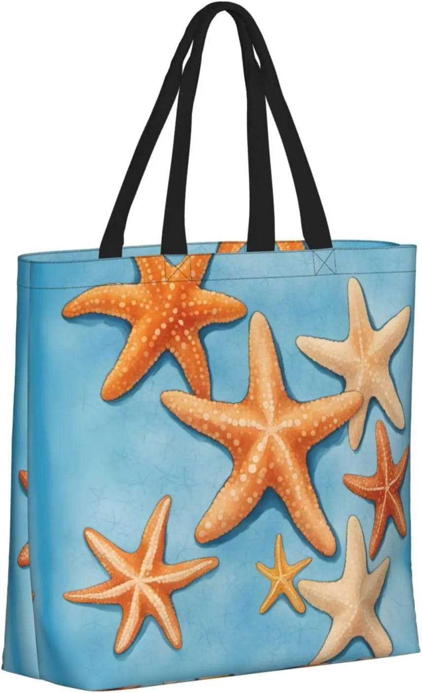 Cartoon Frog Print Tote Bag Casual Shoulder Bag Handbag Reusable Shopping Travel Bag Gifts For Women