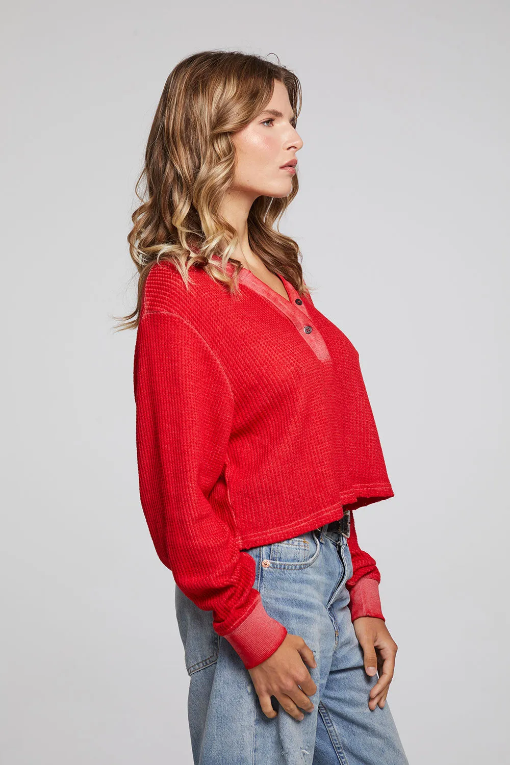 Casey Crimson Henley