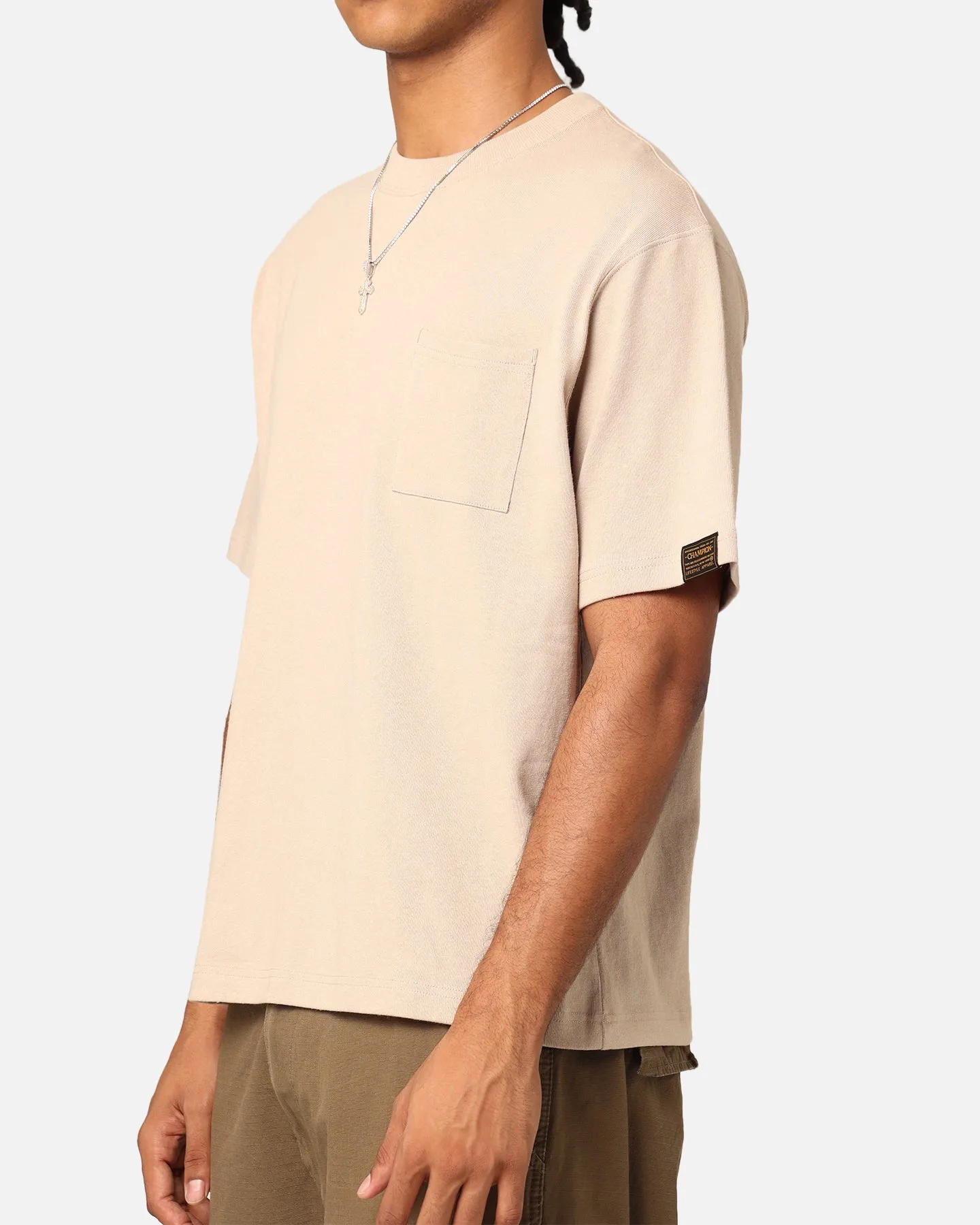 Champion Jersey Element T-Shirt Taupe
