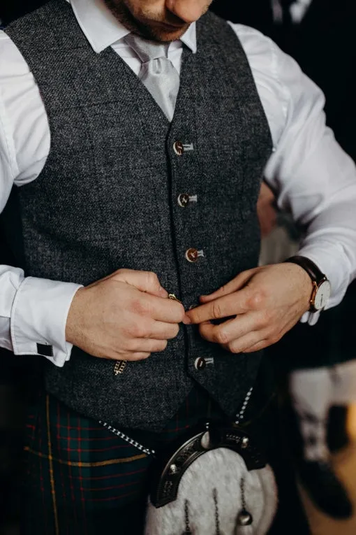 Classic Tweed Vest