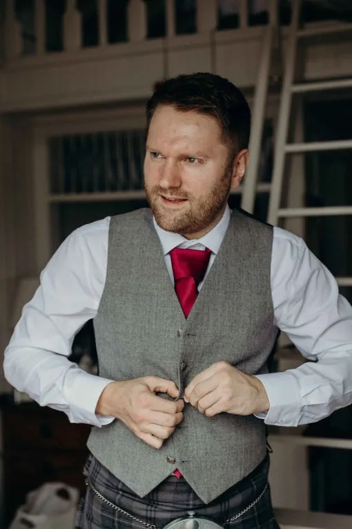 Classic Tweed Vest