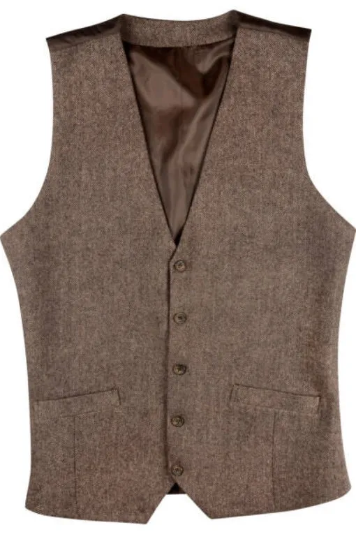 Classic Tweed Vest
