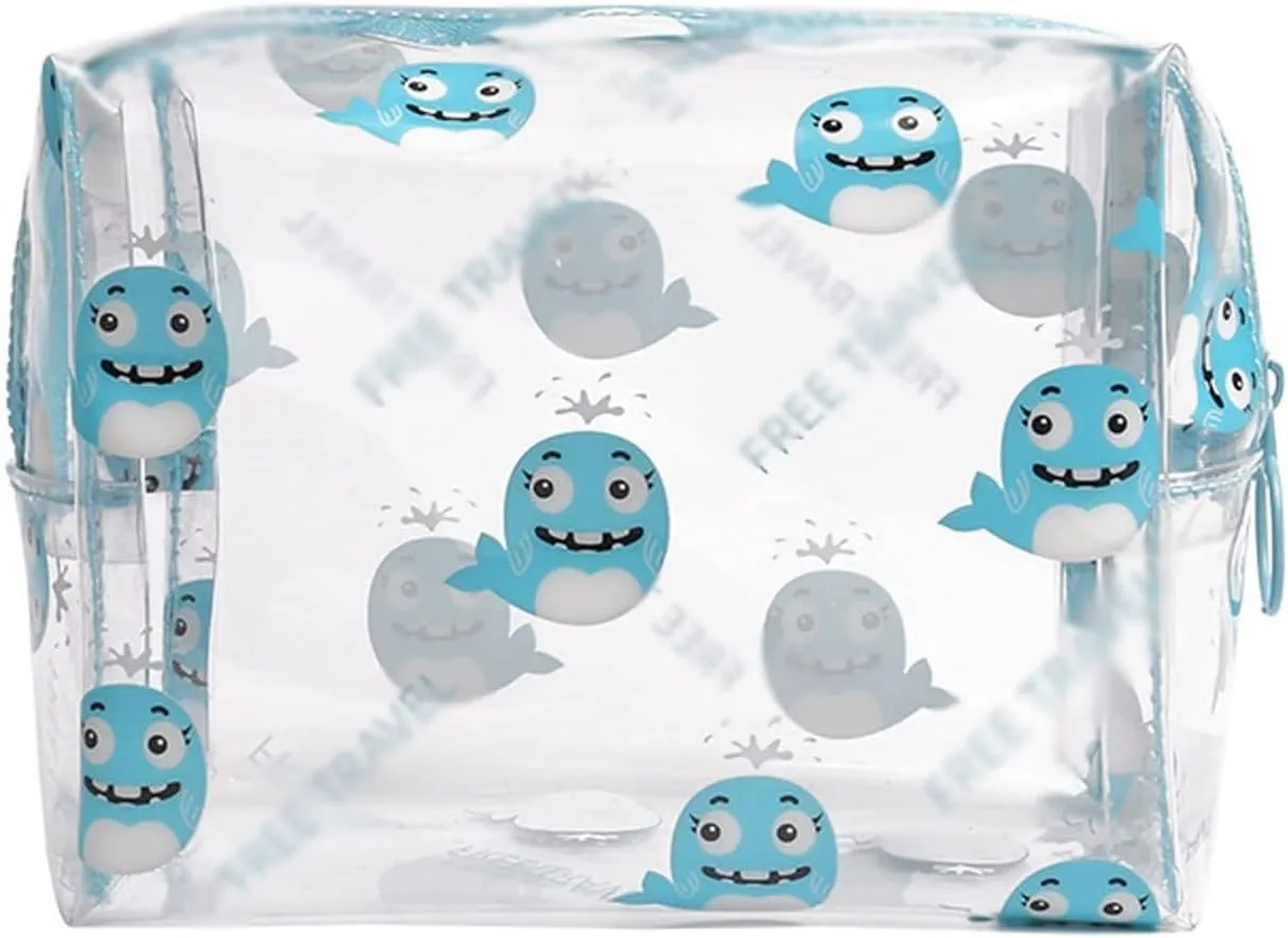 Cosmetic Bags Transparent Wash Bags Women Travel Organizer Clear Makeup Bag Beauty Cosmetic Bag Toiletry Bag Makeup Pouch (Color : 3)