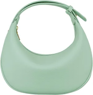 Crescent Shoulder Bag for Women Trendy Crossbody Bag Hobo Purse Vegan Leather Clutch Handbag Adjustable Strap