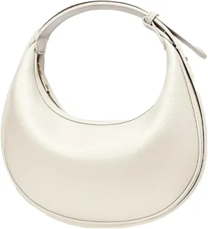 Crescent Shoulder Bag for Women Trendy Crossbody Hobo Purse PU Clutch Handbag Adjustable Strap