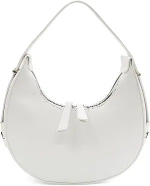 Crescent Shoulder Bag for Women Trendy Crossbody Hobo Purse PU Leather Clutch Handbag with Adjustable Strap