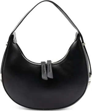 Crescent Shoulder Bag for Women Trendy Crossbody Hobo Purse PU Leather Clutch Handbag with Adjustable Strap