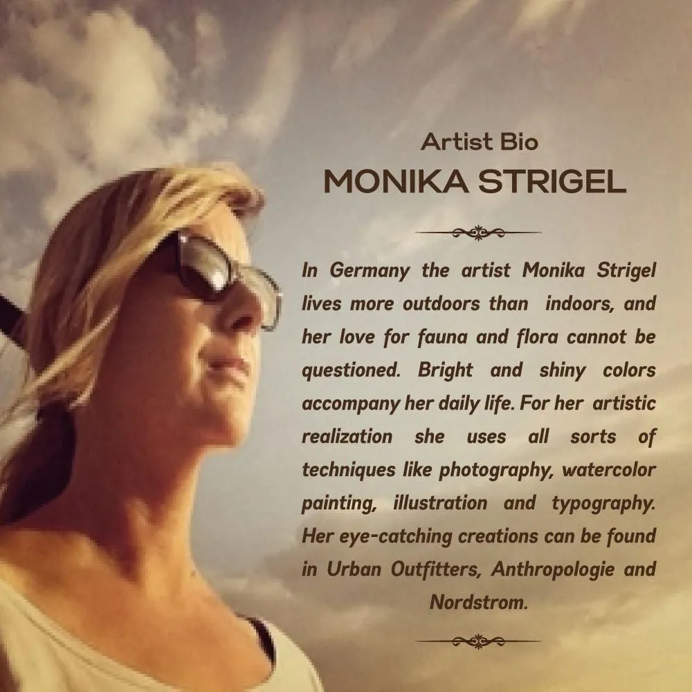 Crossbody Bag with Strap for Cash, Credit Cards, Makeup and Phone - Design by Monika Strigel (Germany) Elephant