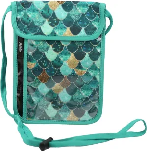 Crossbody Concert/Stadium Bag with Strap for Cash, Credit Cards, Makeup and Phone - by Monika Strigel (Germany) Really Mermaid