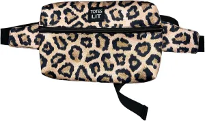 Crossbody Neoprene Fanny Pack - Water-Resistant, Insulated & Fashionable Running Fanny Pack for Woman - Large Fanny Pack with Compartment & Adjustable Strap - Gym, Hike & Travel Bag by Lit Handlers