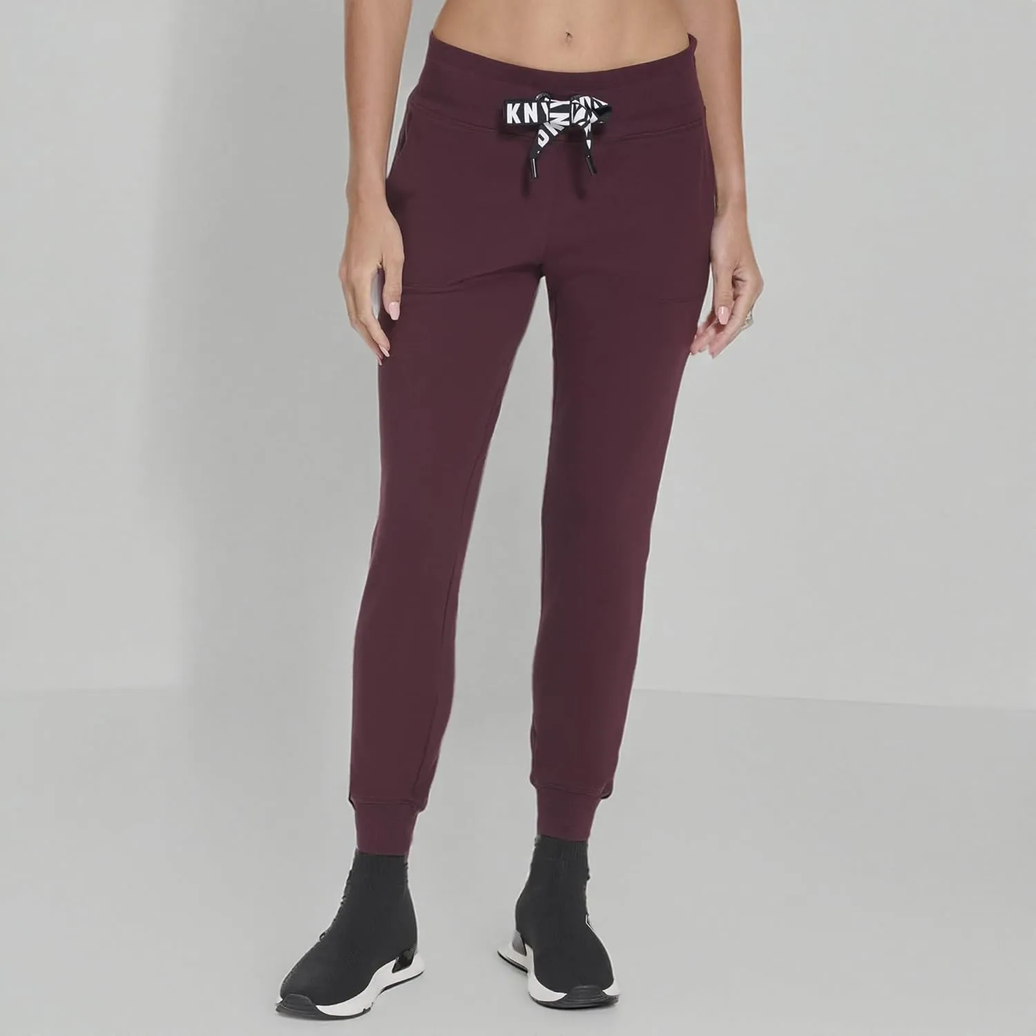 DKNY Fleece Joggers, Light Sweatpants for Women