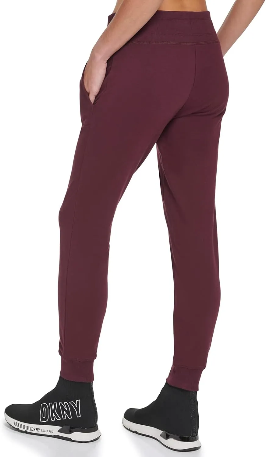 DKNY Fleece Joggers, Light Sweatpants for Women
