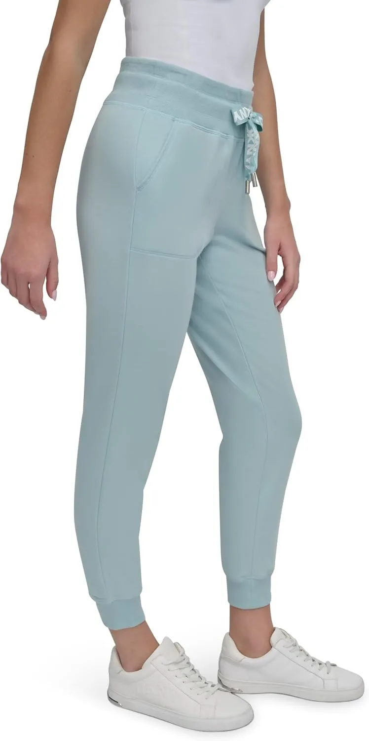 DKNY Fleece Joggers, Light Sweatpants for Women