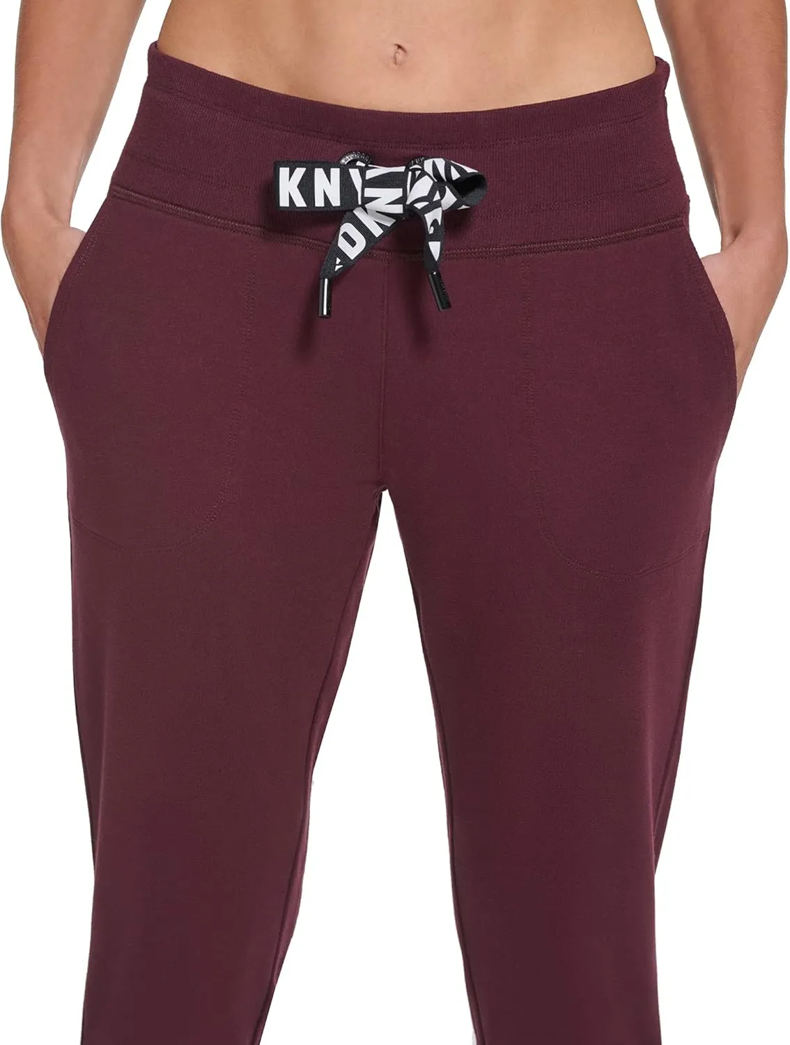DKNY Fleece Joggers, Light Sweatpants for Women