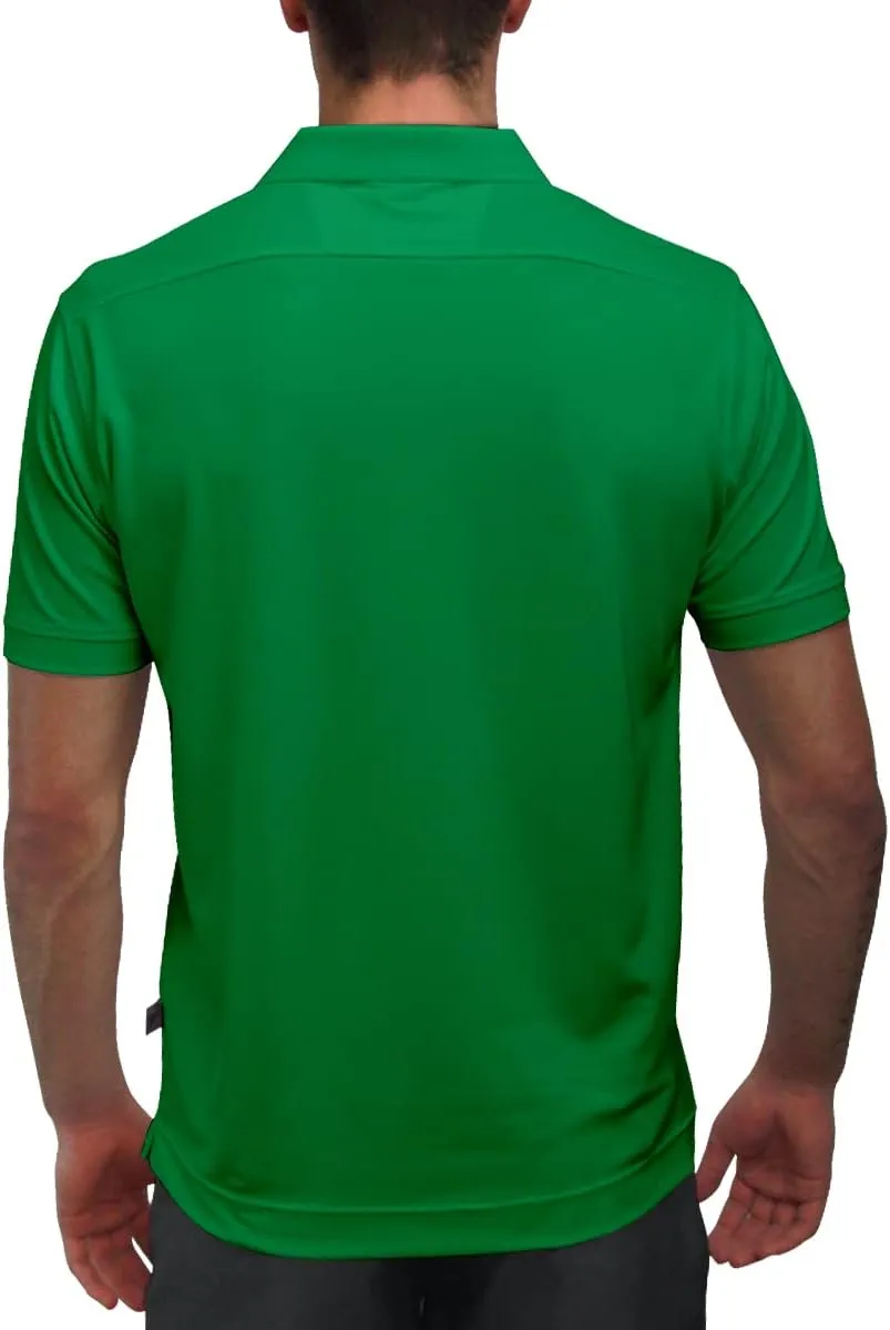 Dry Fit Short Sleeve Golf Polo Shirt for Men, Moisture Wicking Performance, Great for Sports and Outdoor Activities - ProDry