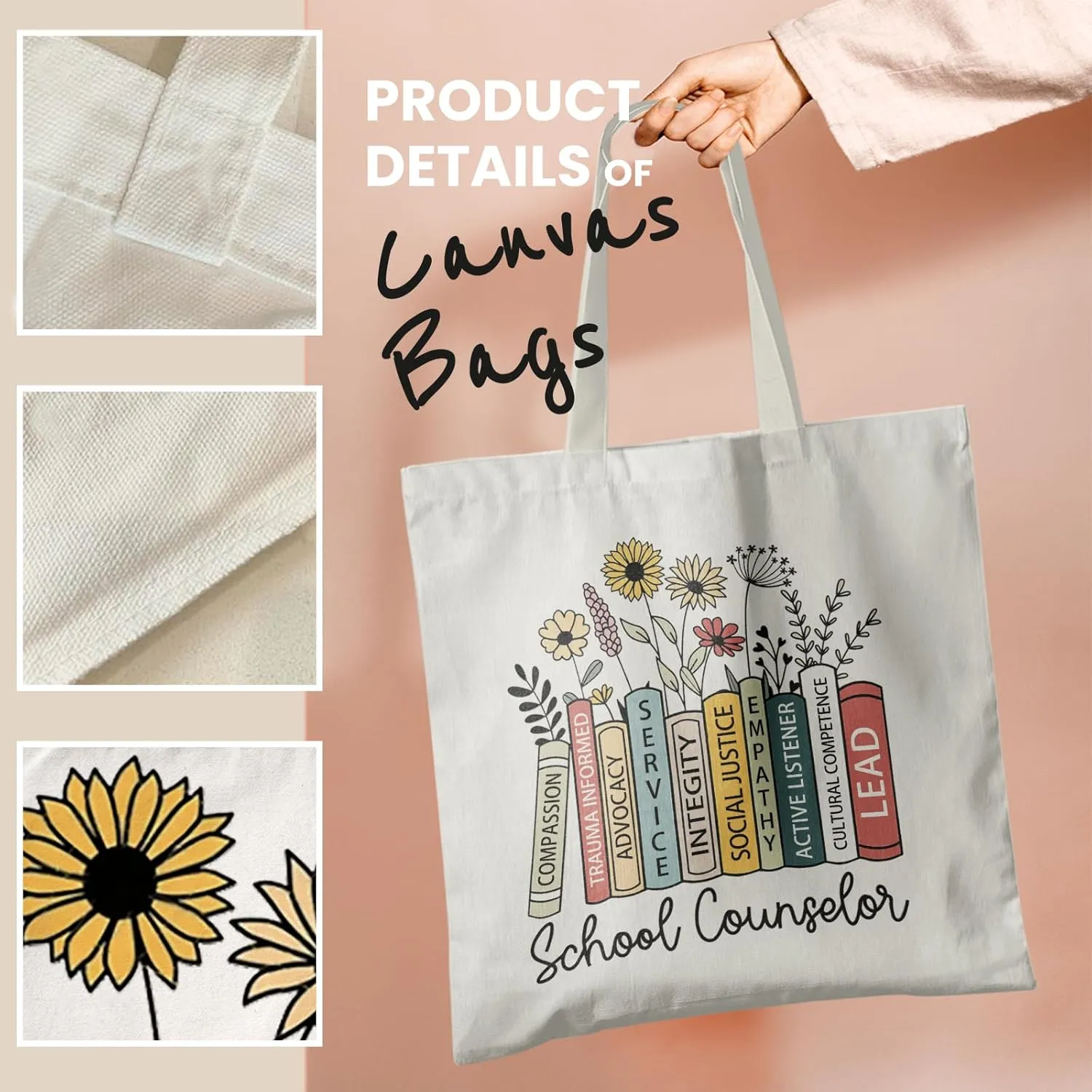 Dumpster Gifts Tote Bag, This Little Light of Mine Dumpster Canvas Tote Bag
