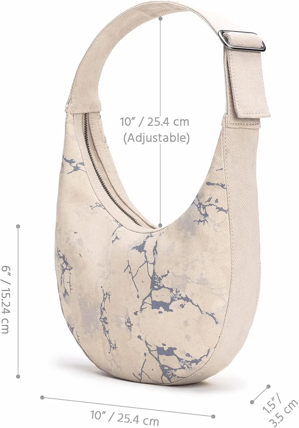 Eco Right Shoulder Bag for Women, Small Purse & Hobo Bag