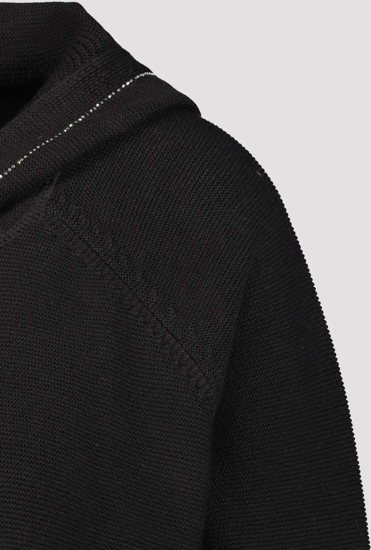 Embellished Hood Cardigan