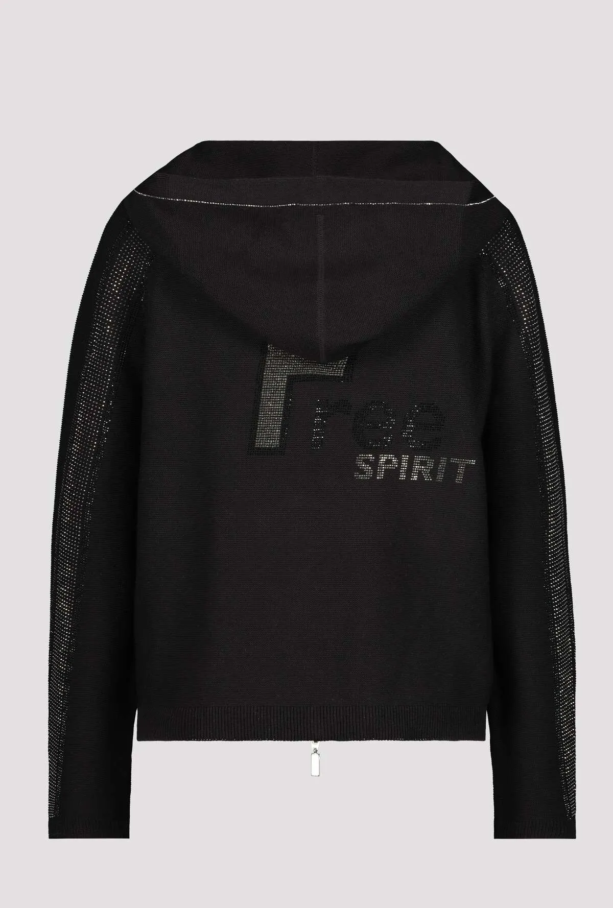 Embellished Hood Cardigan