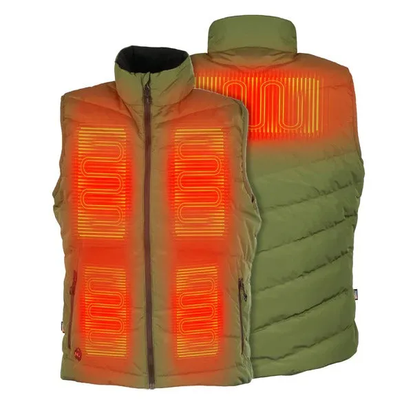 **Fieldsheer Mens Crest Heated Down Vest