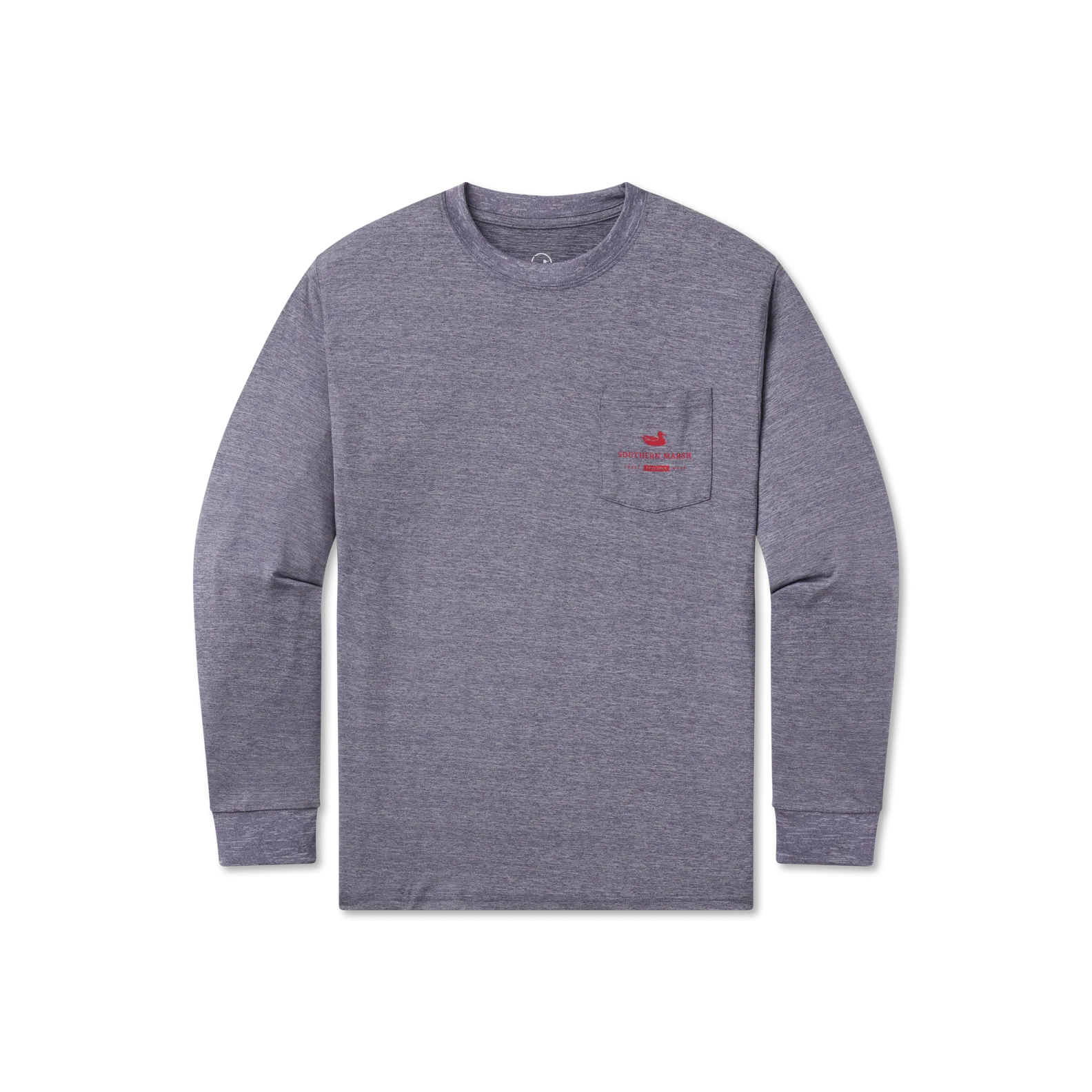 FieldTec Heathered Performance Tee - Liberty - Long Sleeve