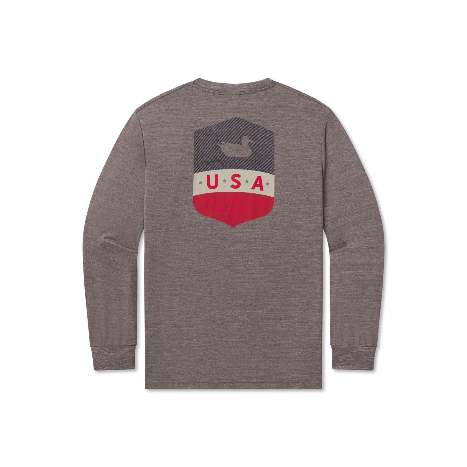 FieldTec Heathered Performance Tee - Liberty - Long Sleeve
