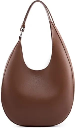 Genuine Leather Hobo Bags for Women Shoulder Tote Purses Top Handle Satchel Bag with Adjustable Strap
