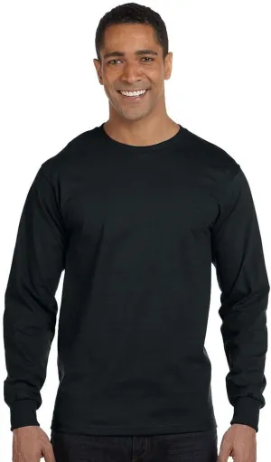 Hanes 5.2 oz. ComfortSoft Cotton T-Shirt (5280) Pack of 6-LIGHT STEEL